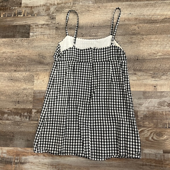 GINGHAM MINI DRESS - Urban outfitters - Picture 3 of 4